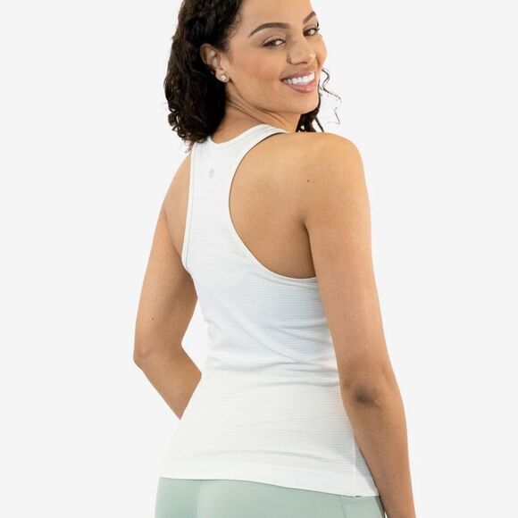 Senita Athletics Essential Race Length Seamless Tank Bamboo M NWT in packaging - Picture 2 of 6